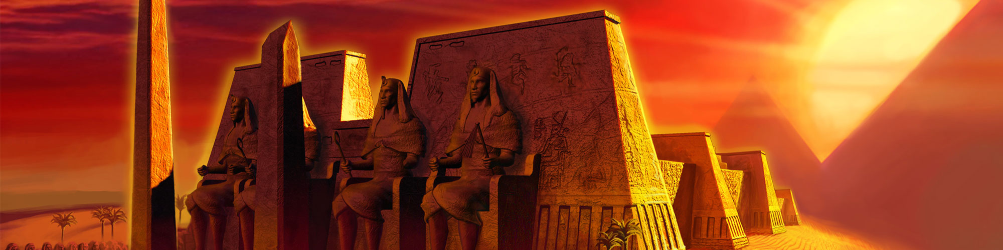 &Auml;gyptische Statuen