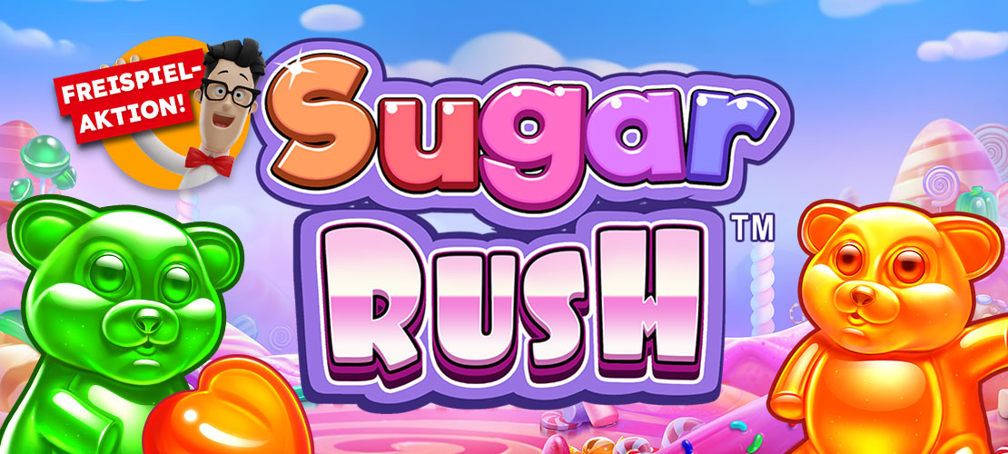 Headerbild zum Aktionsslot Sugar Rush