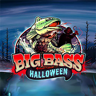 Werbegrafik Online-Slot Big Bass Halloween