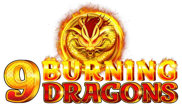 9 Burning Dragons Spiellogo