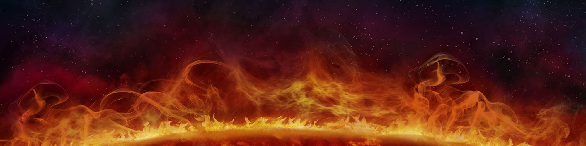 Hintergrund mit Flammen