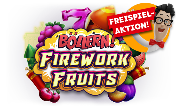 Spielelogo B&ouml;llern! Firework Fruits