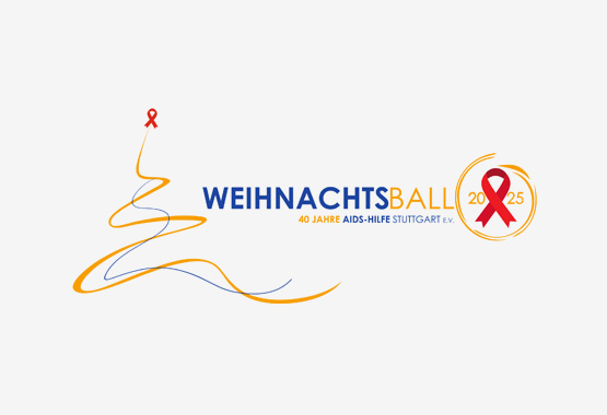 Logo AIDS-Hilfe Stuttgart Weihnachtsball 2025