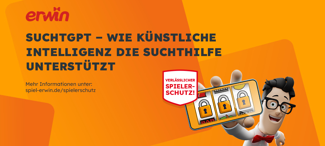 erwin mit Handy: SuchtGPT unterst&uuml;tzt die Suchthilfe mit KI.