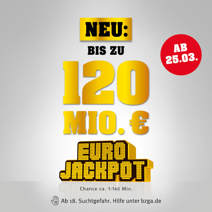 Eurojackpot-Neuerungen ab 25. März 2022