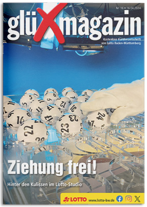 glüXmagazin - Ziehung frei! Hinter den Kulissen im Lotto-Studio.