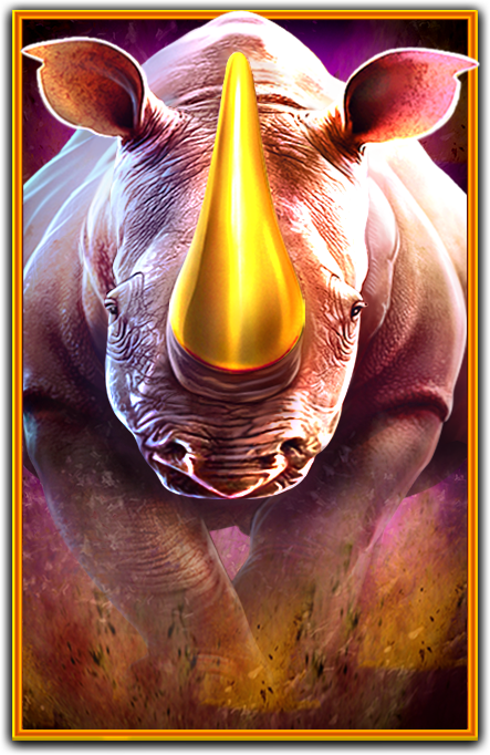 Das Wild-Symbol Great Rhino Megaways