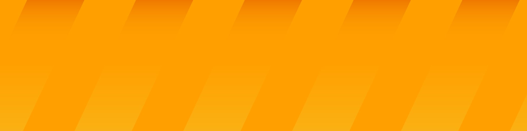 Oranger Hintergrund mit großen hellblauen Kreisen.
