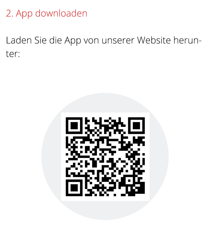 Installation Android-App: 2. App downloaden
