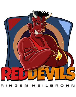 Logo der Eed Devils Heilbronn mit grinsendem Teufel