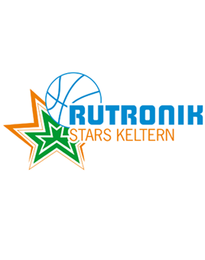 Logo von Rutronik Stars Keltern mit Stern und Basketball