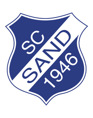 Blau weißes Wappen SC Sand 1936