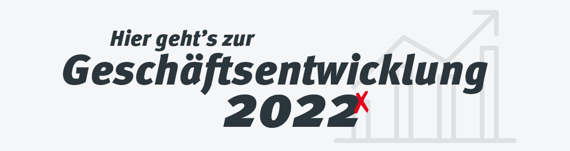 Geschäftsentwicklung 2022