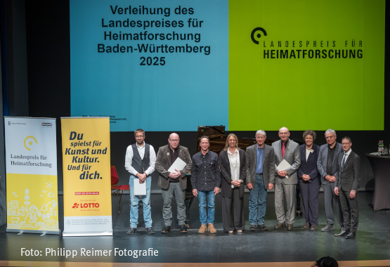 Landespreis für Heimatforschung Gruppenbild ohne U18 Foto: Philipp Reimer Fotografie
