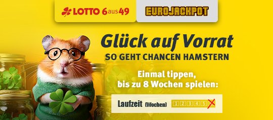 Glück auf Vorrat