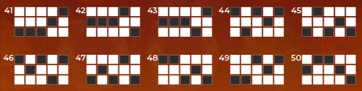 &Uuml;bersicht &uuml;ber die Gewinnlinien von Sun Fire