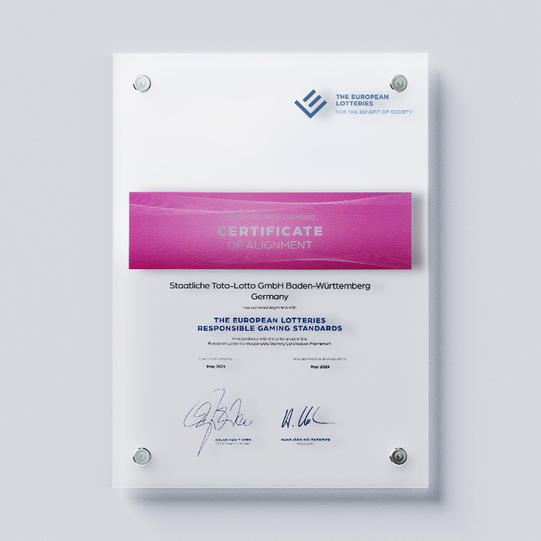 The European Lotteries Certificate